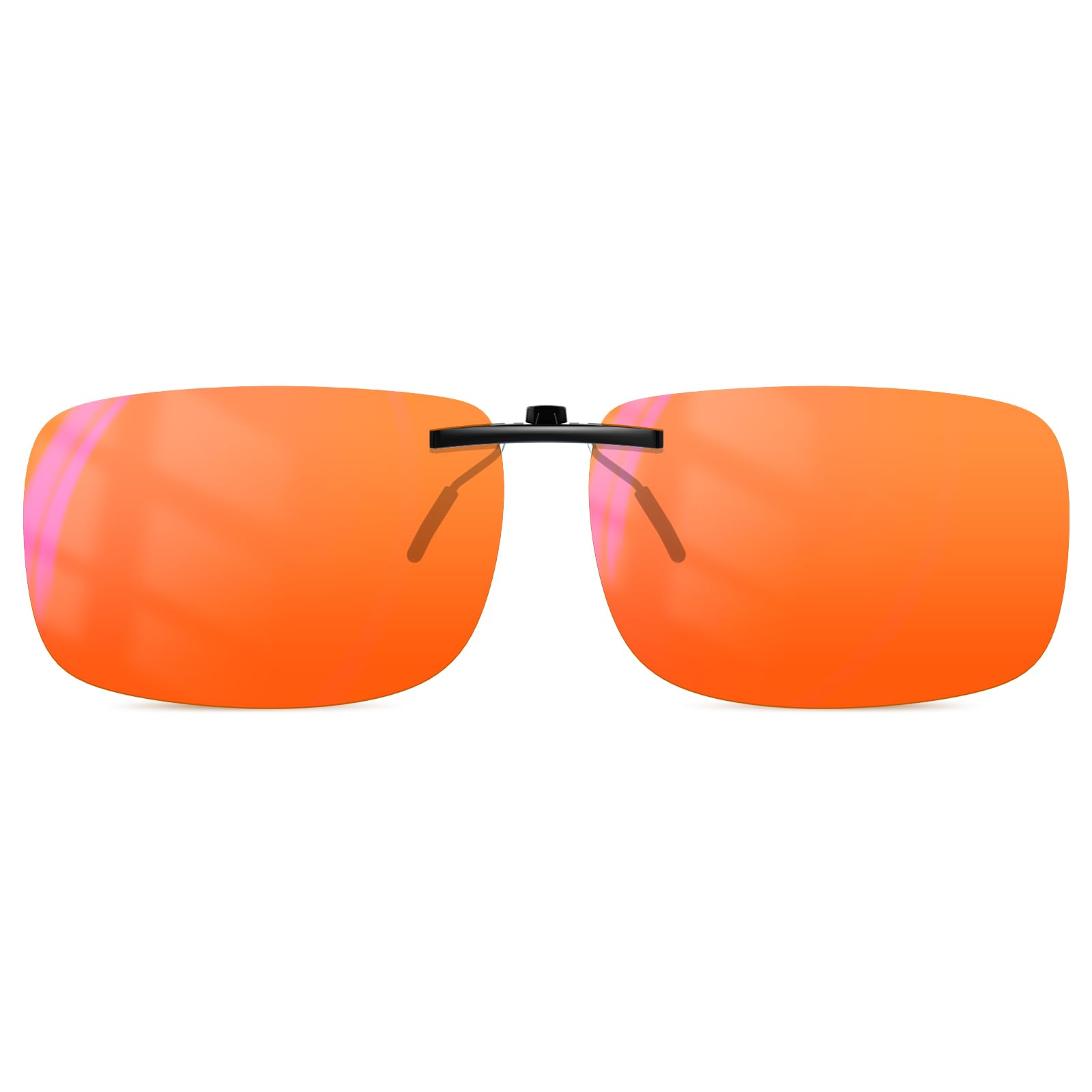 Goiteia - Gafas con clip para bloqueo de luz azul|Gafas con clip para ordenador y juegos para una mejor noche de sueño|Anti tensión ocular (más del 99% de filtro de luz azul-transparente)
