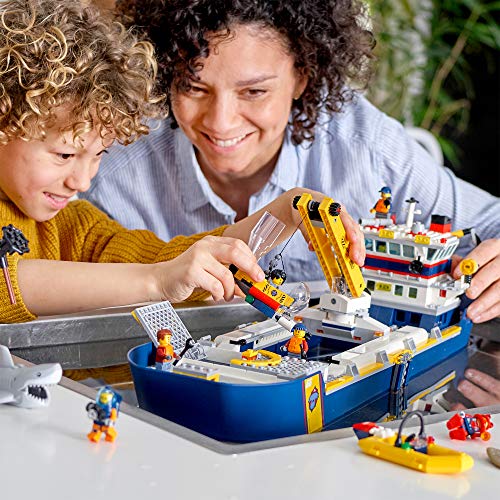LEGO 60266 City Oceans Océano: Buque de Exploración