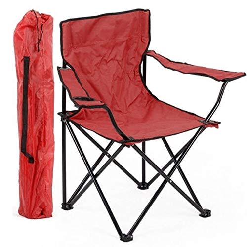 CHANG HONG Silla Plegable Camping Ligera - Silla de Exterior Ideal para Acampada, Picnic o Pesca -...