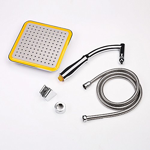 Soffione doccia ad alta pressione da 20,3 cm