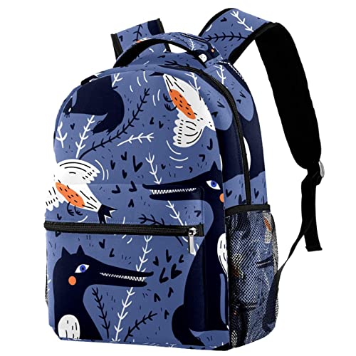 Sac à dos de voyage jaune floral Leisure Campus Medium avec porte-bouteille pour fille et garçon