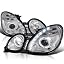 Chrome Housing Clear Lens
