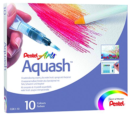 Price comparison product image Pentel Aquash Crayon and Water Brush