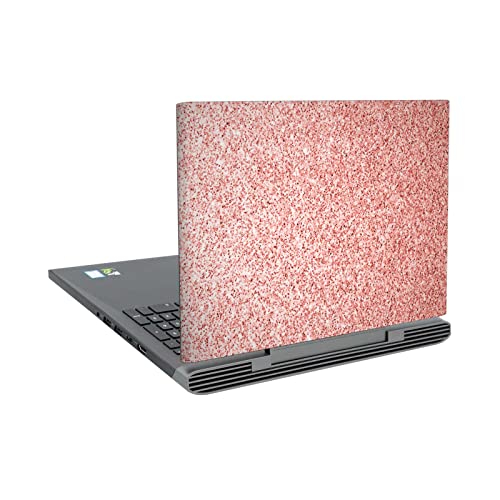 Sticker Dell Inspiron 15 7000 P65F anti rayure vinyle rose scintillant