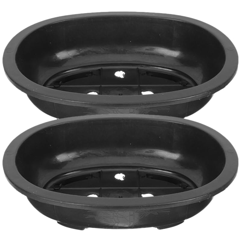 Toddmomy 30cm con Orificio De Drenaje Maceta De Plástico Y Profunda Recipiente para Cultivo De Plantas para