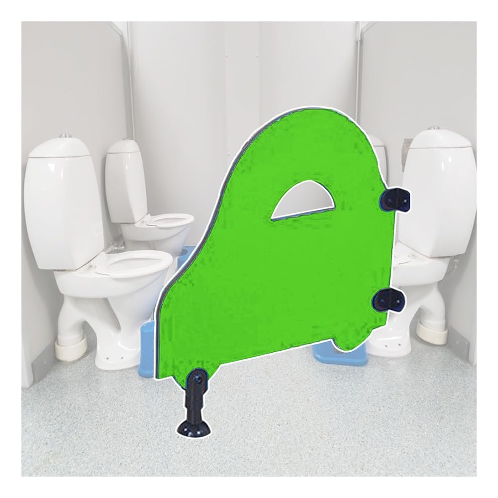 BKSXSOP Floor-Mounted Children's Urinal Divider Partition, Restroom Partitions, Wall-Mounted Toilet Privacy Screen Baffle
