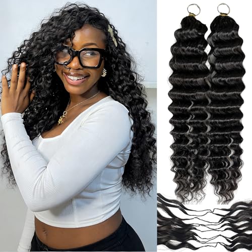 CNZZJX Feather Crochet Human Hair