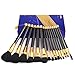 Bestope Makeup Brushes 15 Pieces Makeup Brush Set Professional Face Eye Blush Foundation Brushes for Powder Liquid Cream