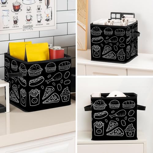 Boîte de rangement pliable pour ranger les jouets qui traînent - 8