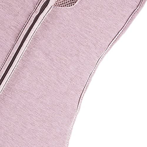 Image of Woombie Air Nursery Swaddling Blanket - for Babies Up to 6 Months - Vented (Pink Posey, 14-19 lbs)