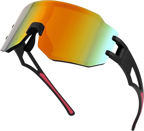 FEISEDY Gafas de ciclismo deportivas para hombre, gafas de sol de una pieza sin montura B2867 disponible en Yaxa Colombia
