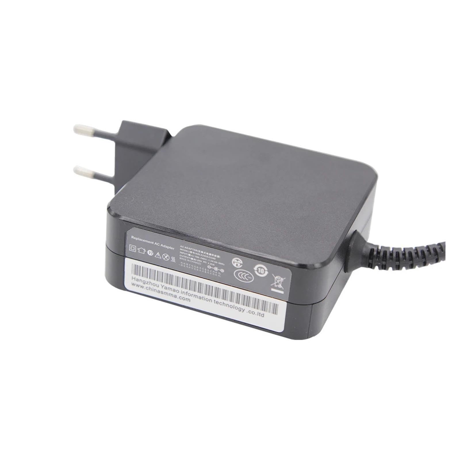 Cargador De Vuelta for Adaptador, Compatible con IdeaPad,310 320 3-15itl6-14itl6 Yoga 520 14ikb E580 Redmibook 13 14, 20V, 3,25a, 65W, 4,0x1,7 MM(UK Plug)