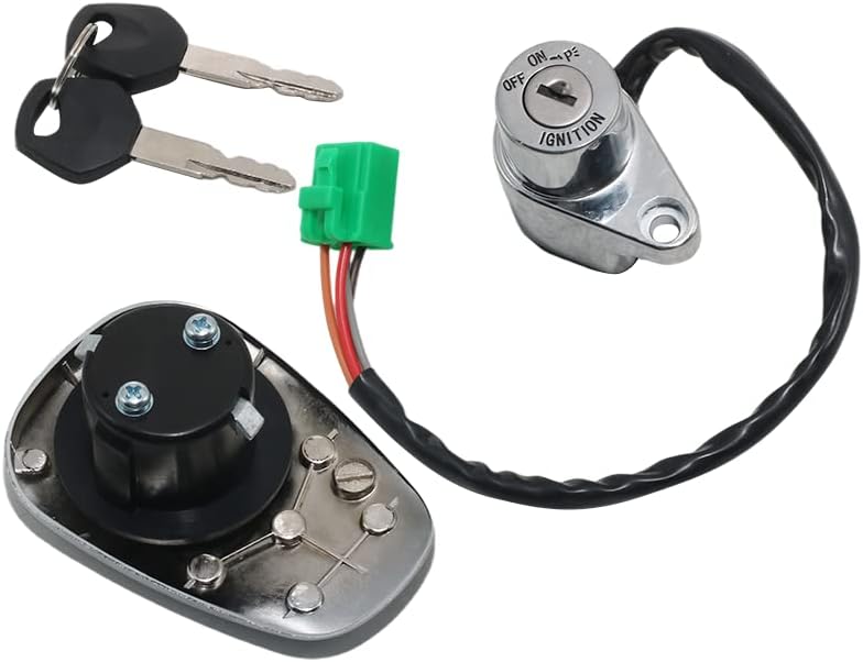 Ignition Switch Gas Cap for Suzuki VS400 VS600 VS700 VS750 VS800 VS1400 Intruder 400 600 700 750 800 1400 for Suzuki VS800 Boulevard S50, VS1400 Boulevard S83 Ignition Switch Gas Cap