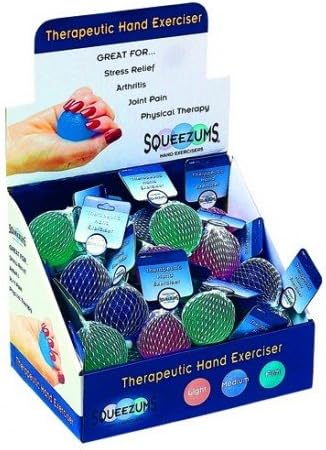 Inc. (v) Squeezums Therapeutic Hand Exerciser Display(36 Pcs)