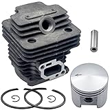 Husmax P100007980 101043231 10101147530 Zylinderkolbensatz 42mm für Echo Freischneider CLS-4600 CLS-4610 SRM-4510 SRM-4600 SRM-4605 SRM-46 05U RM-460 RM-465