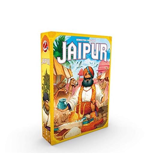 Asmodee - Jaipur - Gioco da Tavolo per 2 Giocatori, 10+ Anni, Edizione in Italiano,