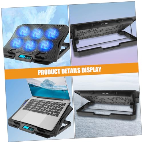 Base enfriadora para laptop TEHAUX con ventiladores miniatura 6