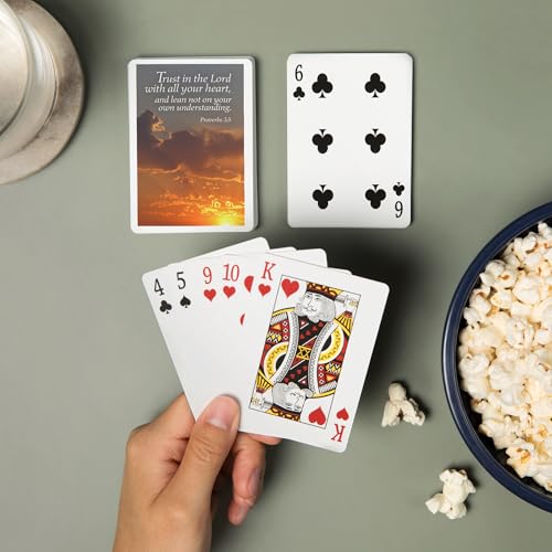 Proverbios 3:5 Baraja de Cartas Poker 52 Unidades miniatura 2
