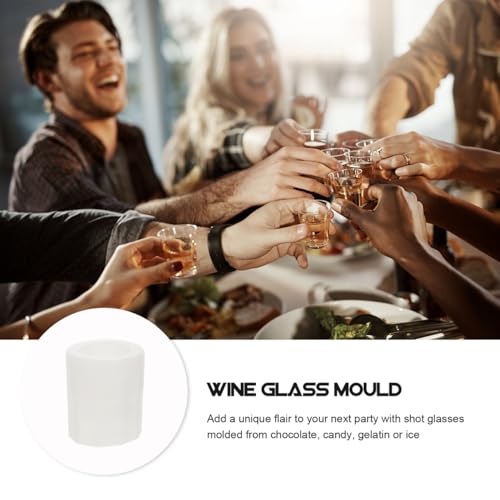 Molde de silicona para 10 vasos shot de hielo miniatura 7