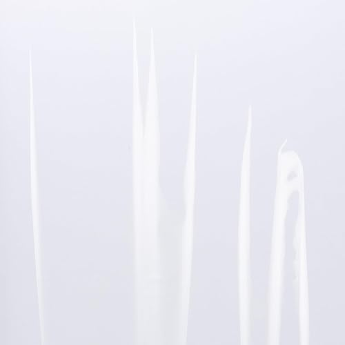 Miniatura 4 de American Greetings Paquete de rollo de celofán navideño de 75 pies cuadrados, rayas rojas y blancas (3 rollos de 30 pulgadas x 10 pies)