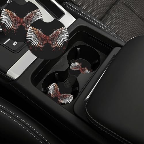 Portavasos para carro 2 piezas con diseño antideslizante