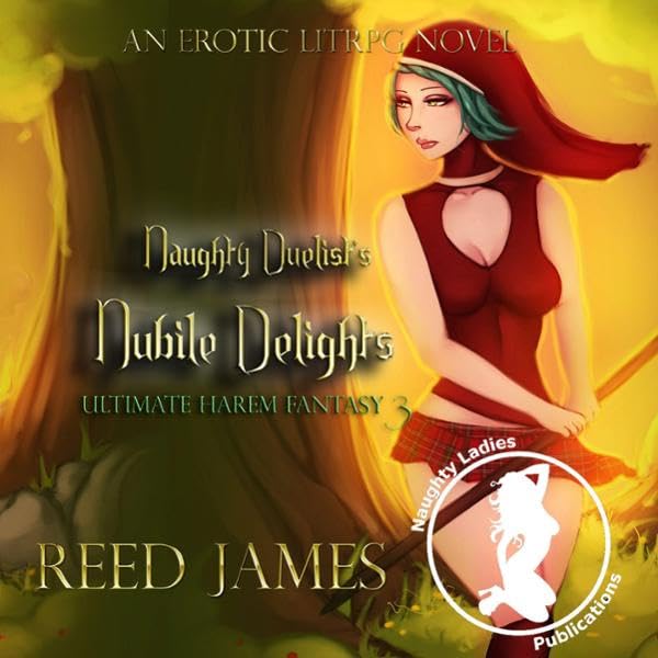 Cover art for Naughty Duelist's Nubile Delights: An Erotic LitRPG Novel
