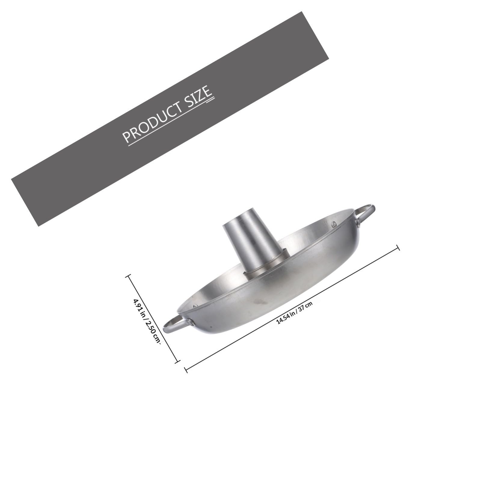 FOMIYES Soporte para Asar Pollos de Acero Inoxidable Bandeja Desmontable para Parrilla, Estable y Fácil de Limpiar, Adecuado para Camping y Barbacoas al Aire Libre