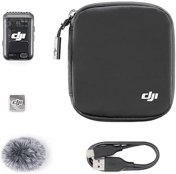 Microfone DJI Mic 2 (1 TX Microfone) BR - DJI114 : Amazon.com.br