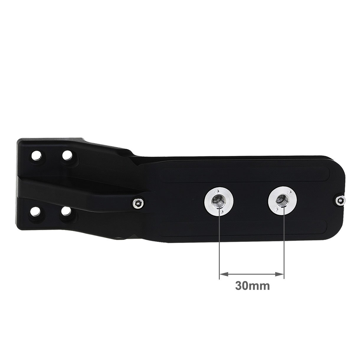 Haoge LF-C468 Pied de rechange pour collier d'objectif Canon EF 400 mm F2.8 IS/ISII, 600 mm f/4 IS/II/III 800 mm F5.6 IS, RF800 mm, RF600 mm F4, RF 400 mm Intégré Arca Swiss Type Plate Adaptateur