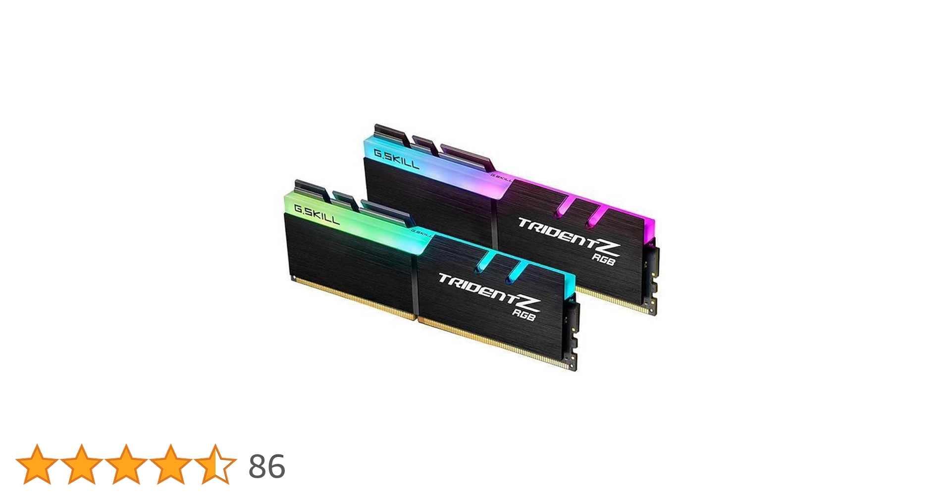 Amazon | G.SKILL DDR4 Trident Z RGB For AMD Ryzen & Ryzen