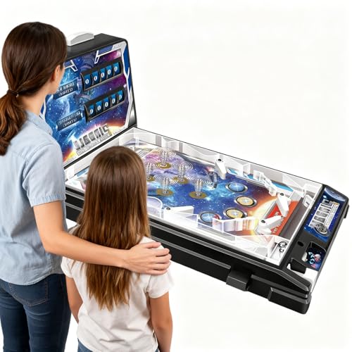 Pinball Machine Full Size LED Table Top Electronic Arcade Game