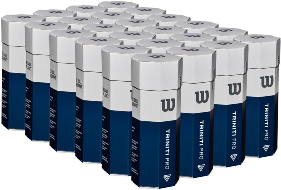 Miniatura 4 de Wilson Triniti Pro - Pelotas de tenis - 3 latas de pelotas en paquetes múltiples (2-24 paquetes disponibles)