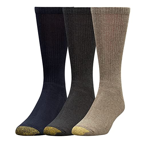 gold toe dress socks amazon Amazon.com: GOLDTOE Men's Metropolitan Over-The-Calf Dress Socks, 3-Pairs, Black, Large : Clothing, Shoes & Jewelry