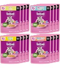 Amazon | カルカン パウチ 子猫用 60g×8袋 まぐろ 離乳～12か月まで 子