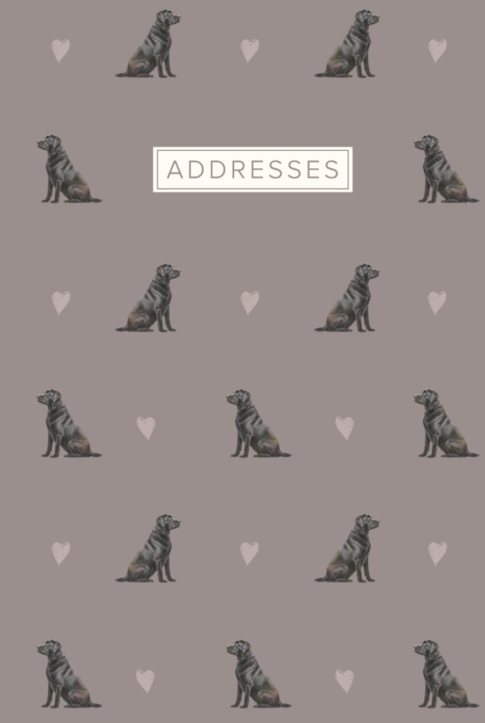 Black Labrador Retriever Address Book: The Perfect Gift for Black Labrador Lovers & Owners