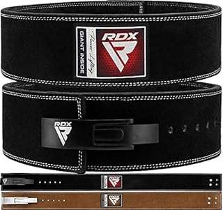 RDX Weight Lifting Belt Powerlifting, Approved By IPL and USPA, 10mm Thick 4