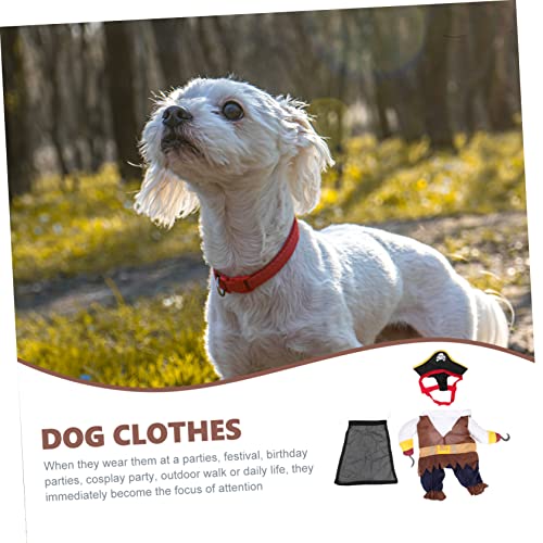 Disfraz pirata para perro talla S miniatura 7