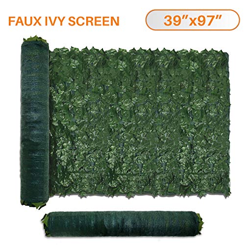 TANG by Sunshades Depot 39" x 97" inch Artificial Faux Ivy Privacy Fence