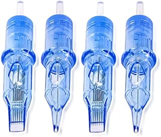 Tattoo Cartridge Needles - Yuelong 20PCS New Generation Premium Cartridge Disposable Tattoo Needles 3 Round Shader for Tattoo Needles Tattoo Machine Kit Tattoo Supplies (1207RS)