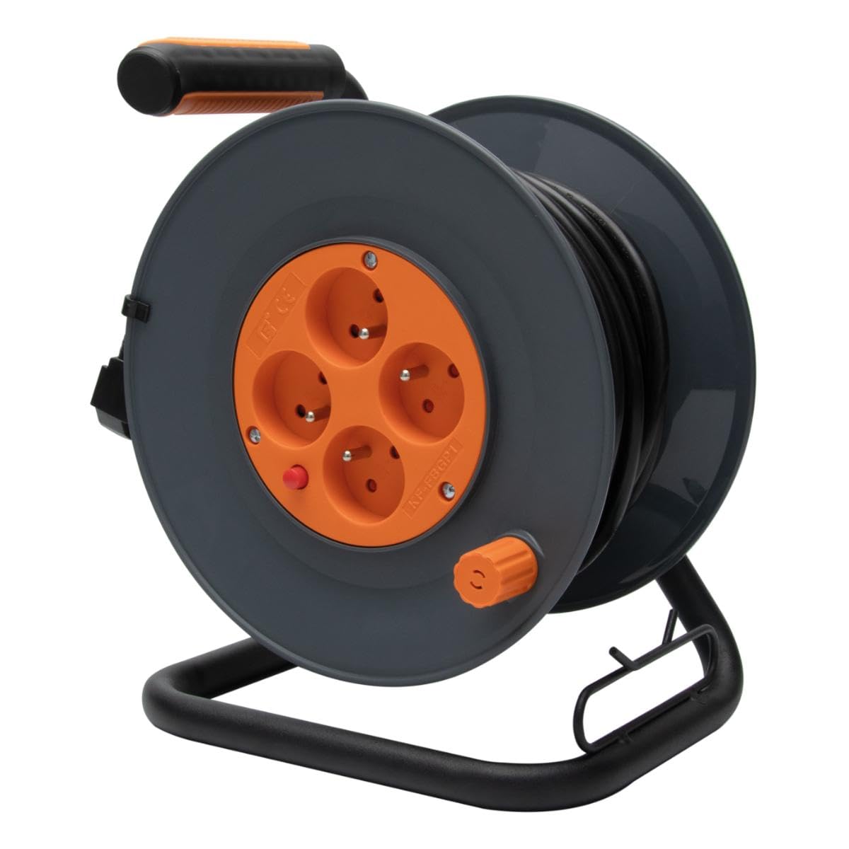 Zenitech - Carrete DIY - 4 tomas 16A - 3G1.5mm² - 25m