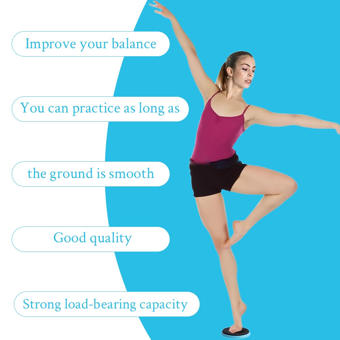 Core Sliders, 2 Pezzi Dischi Scorrevoli per Fitness,Slider Fitness Dischi, Dischi a Doppia Faccia Scorrevoli per Casa, Yoga Fitness Pilates Esercizi per il Corpo
