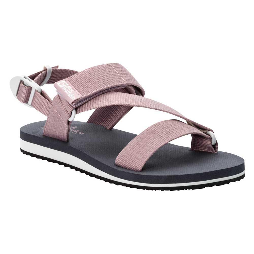Jack Wolfskin Women's Urban Discover Belt Sandal W, Quail, 8.5 UK