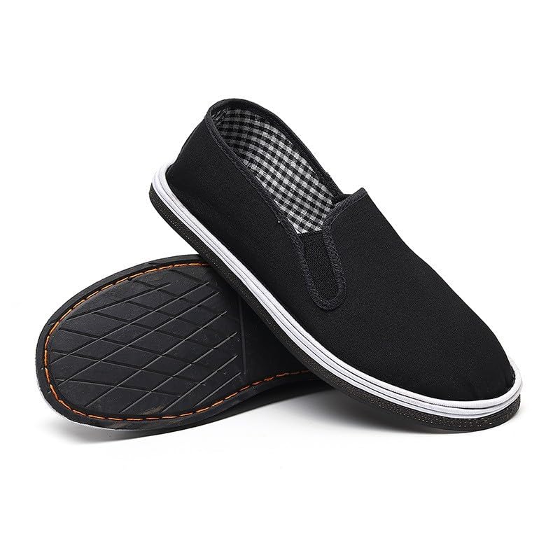 RUIYUEKung Fu Shoes for Men and Women，Comfortable, lightweight and non-slip, warm in winter, breathable and sweat-absorbent in summer，Cloth shoes suitable for home leisure, Tai Chi, martial arts, and karate