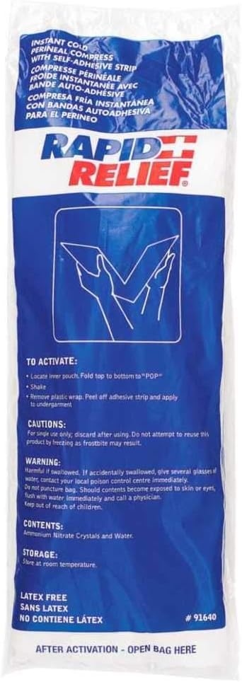 INSTANT COLD PERINEAL COMPRESS 5"x 15"