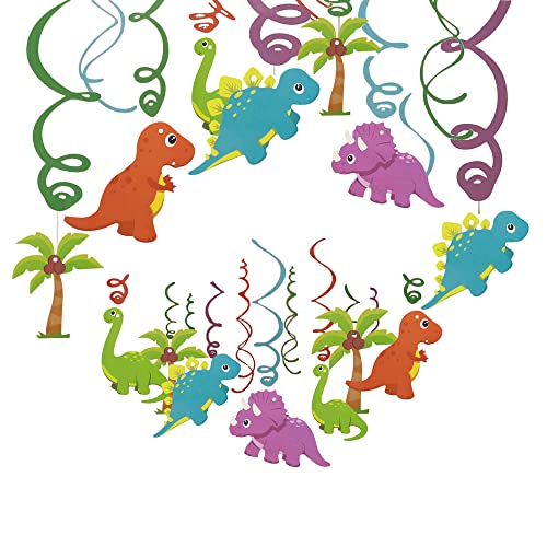 Image of Wanna Party Dinosaur Theme Swirl Decoration