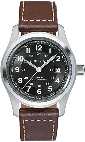 Khaki Field Auto 42mm Leather