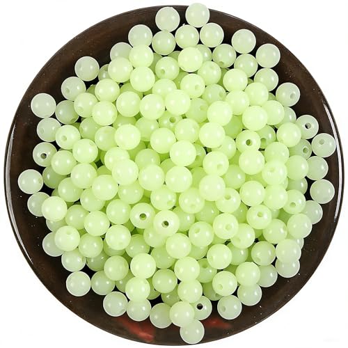 200 cuentas luminosas para pesca de 8mm