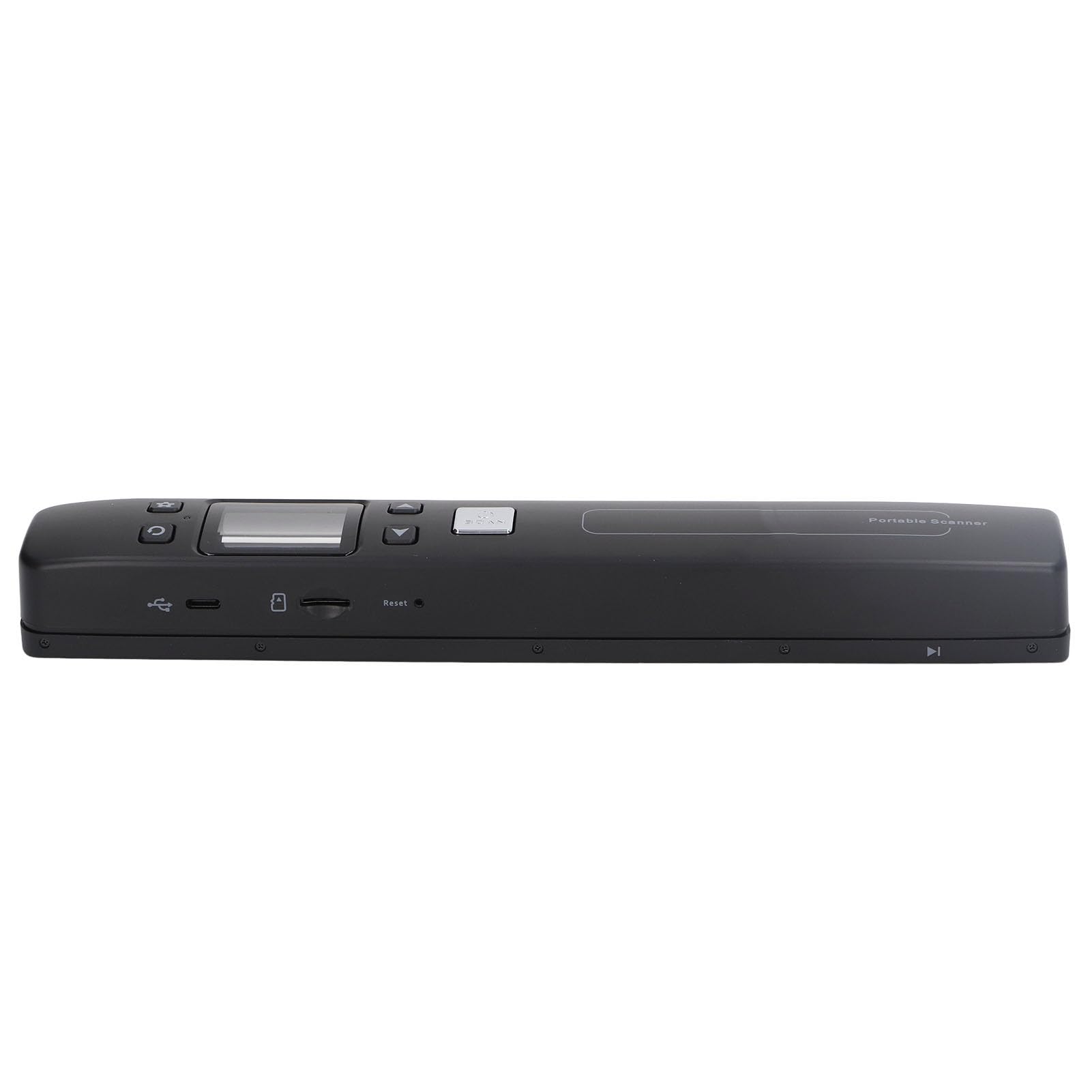 Scanner Fotografico, Scansione HD Scanner per Documenti Mobile Compatto Custodia in ABS con Doppio Rullo per la Scuola