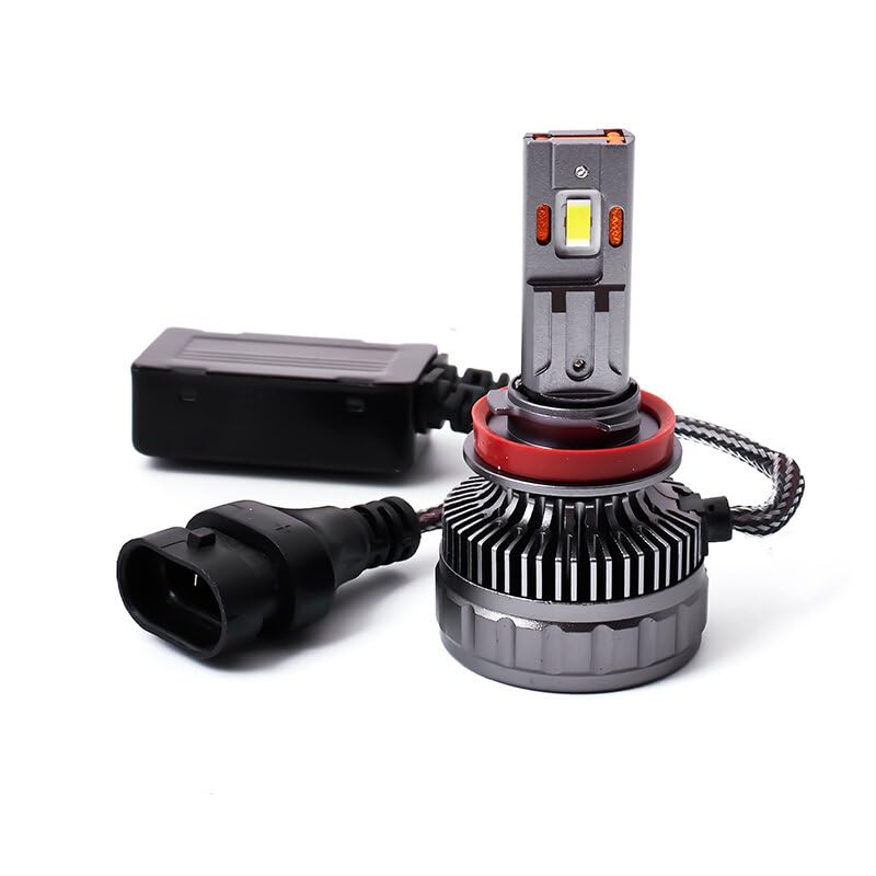 YONGYAO H1/H4/H7/H11/9005/9012 Paire Ampoules Phare LED 120W 24.000LM 6500K IP68 Étanche- 9012