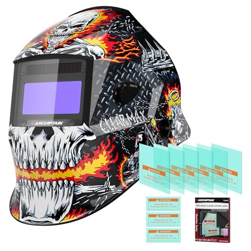 Casco para soldar con lentes de repuesto miniatura 1